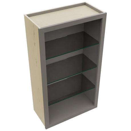 Fabuwood Stone NDW2442 Wall Standard No Door Cabinet, Top View