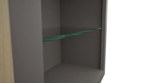 Fabuwood Stone NDW2442 Wall Standard No Door Cabinet, Detail View