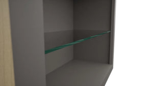 Fabuwood Stone NDW3030 Wall Standard No Door Cabinet, Detail View
