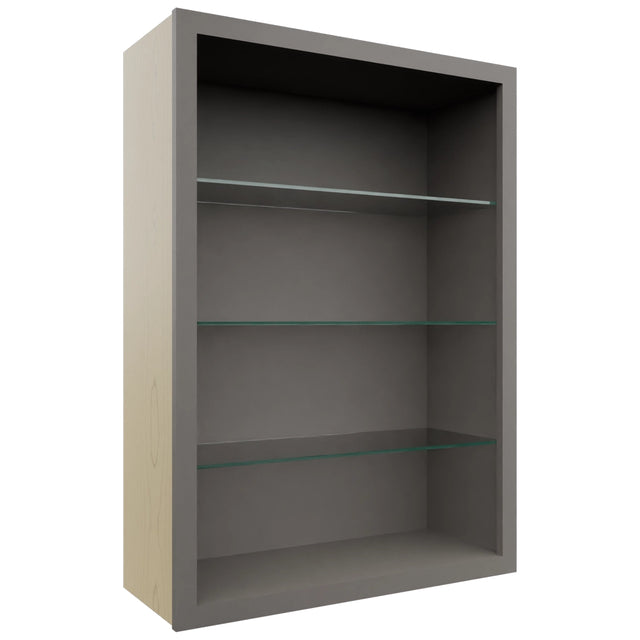 Fabuwood Stone NDW3042 Wall Standard No Door Cabinet, Front View