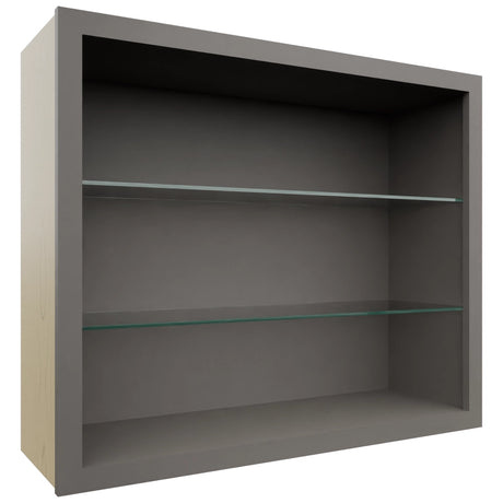 Fabuwood Stone NDW3630 Wall Standard No Door Cabinet, Front View