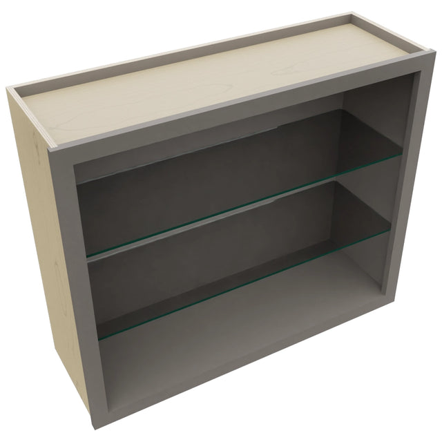 Fabuwood Stone NDW3630 Wall Standard No Door Cabinet, Top View