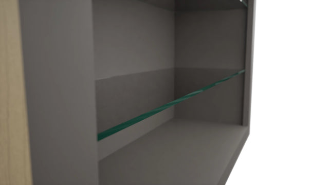 Fabuwood Stone NDW3636 Wall Standard No Door Cabinet, Detail View
