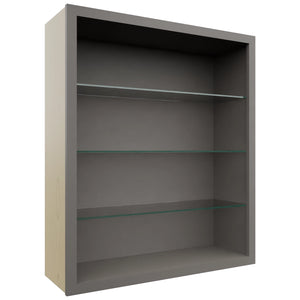Fabuwood Stone NDW3642 Wall Standard No Door Cabinet, Front View