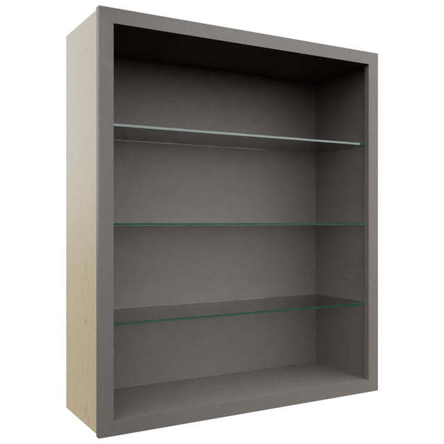 Fabuwood Stone NDW3642 Wall Standard No Door Cabinet, Front View