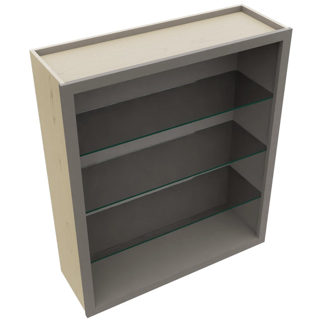Fabuwood Stone NDW3642 Wall Standard No Door Cabinet, Top View