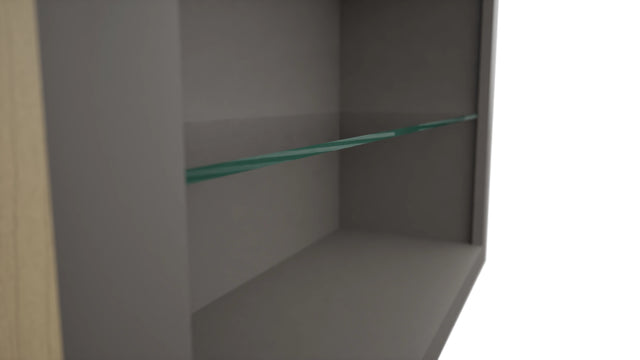 Fabuwood Stone NDW3642 Wall Standard No Door Cabinet, Detail View