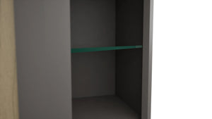 Fabuwood Stone NDWDC2442 Wall Corner Diagonal No Door Cabinet, Detail View