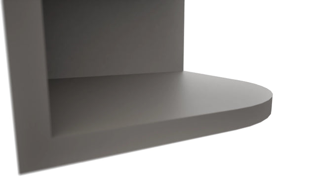 Fabuwood Stone OE1230 Wall Open End Cabinet, Detail View