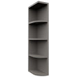 Fabuwood Stone OEL636 Wall Open End Cabinet, Front View
