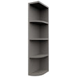 Fabuwood Stone OER636 Wall Open End Cabinet, Front View