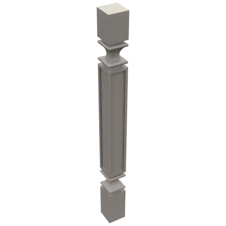 Fabuwood Stone SP3X3 Base Post, Top View