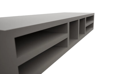 Fabuwood Stone WO366 Wall Organizer Rack, Detail View