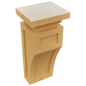 Fabuwood Timber CML Corbel, Top View