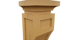 Fabuwood Timber CML Corbel, Detail View
