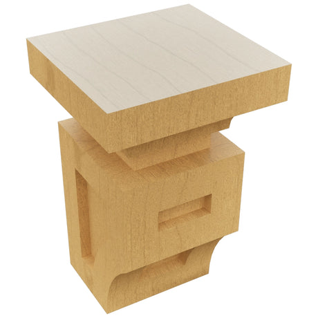 Fabuwood Timber CMS Corbel, Top View