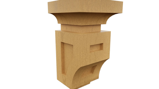 Fabuwood Timber CMS Corbel, Detail View