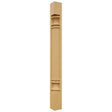 Fabuwood Timber CP36 Base Post, Front View