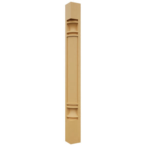 Fabuwood Timber CP36 Base Post, Front View