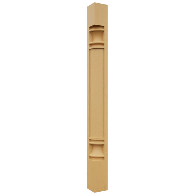 Fabuwood Timber CP36 Base Post, Front View