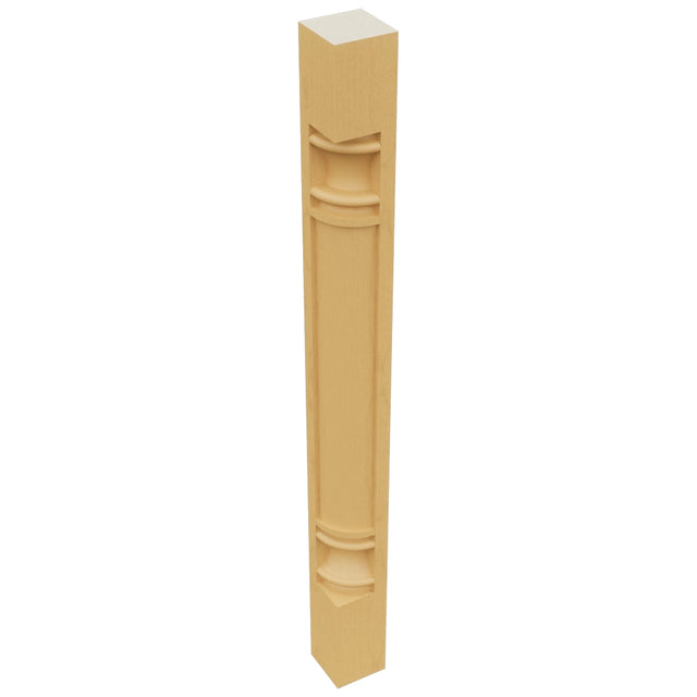 Fabuwood Timber CP36 Base Post, Top View