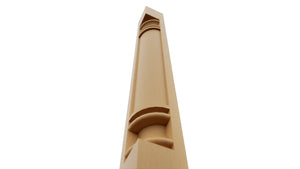 Fabuwood Timber CP36 Base Post, Detail View