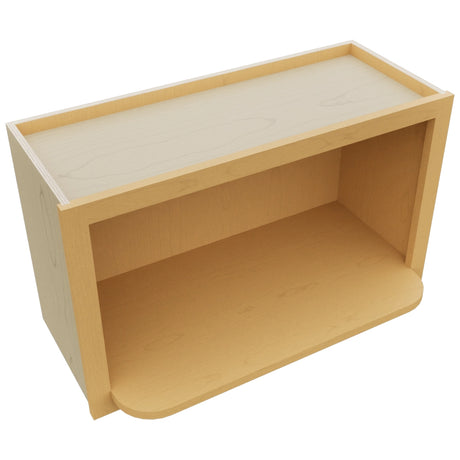 MW3018 ( Wall | Microwave Shelf Cabinet - 3"W X 18"H X 12"D ) | Timber