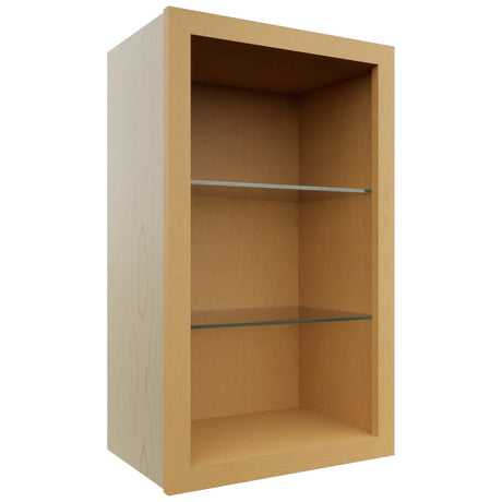 Fabuwood Timber NDW1830 Wall Standard No Door Cabinet, Front View