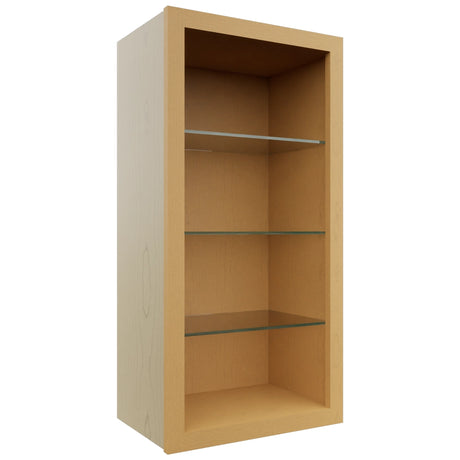 Fabuwood Timber NDW1836 Wall Standard No Door Cabinet, Front View