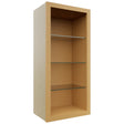 Fabuwood Timber NDW1839 Wall Standard No Door Cabinet, Front View