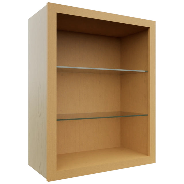 Fabuwood Timber NDW2430 Wall Standard No Door Cabinet, Front View