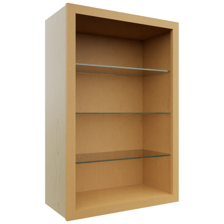 Fabuwood Timber NDW2436 Wall Standard No Door Cabinet, Front View