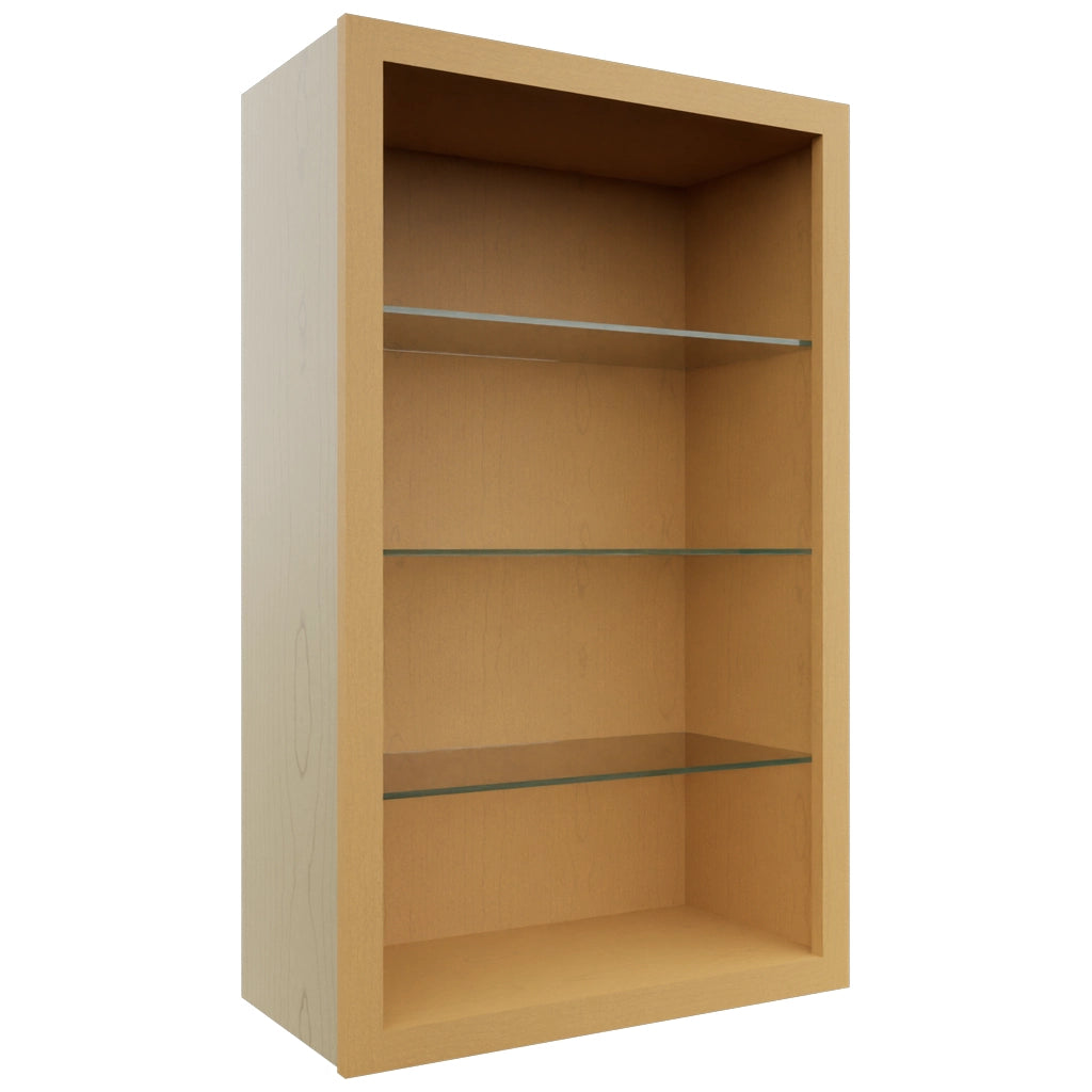 Fabuwood Timber NDW2439 Wall Standard No Door Cabinet, Front View