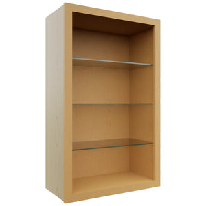 Fabuwood Timber NDW2439 Wall Standard No Door Cabinet, Front View