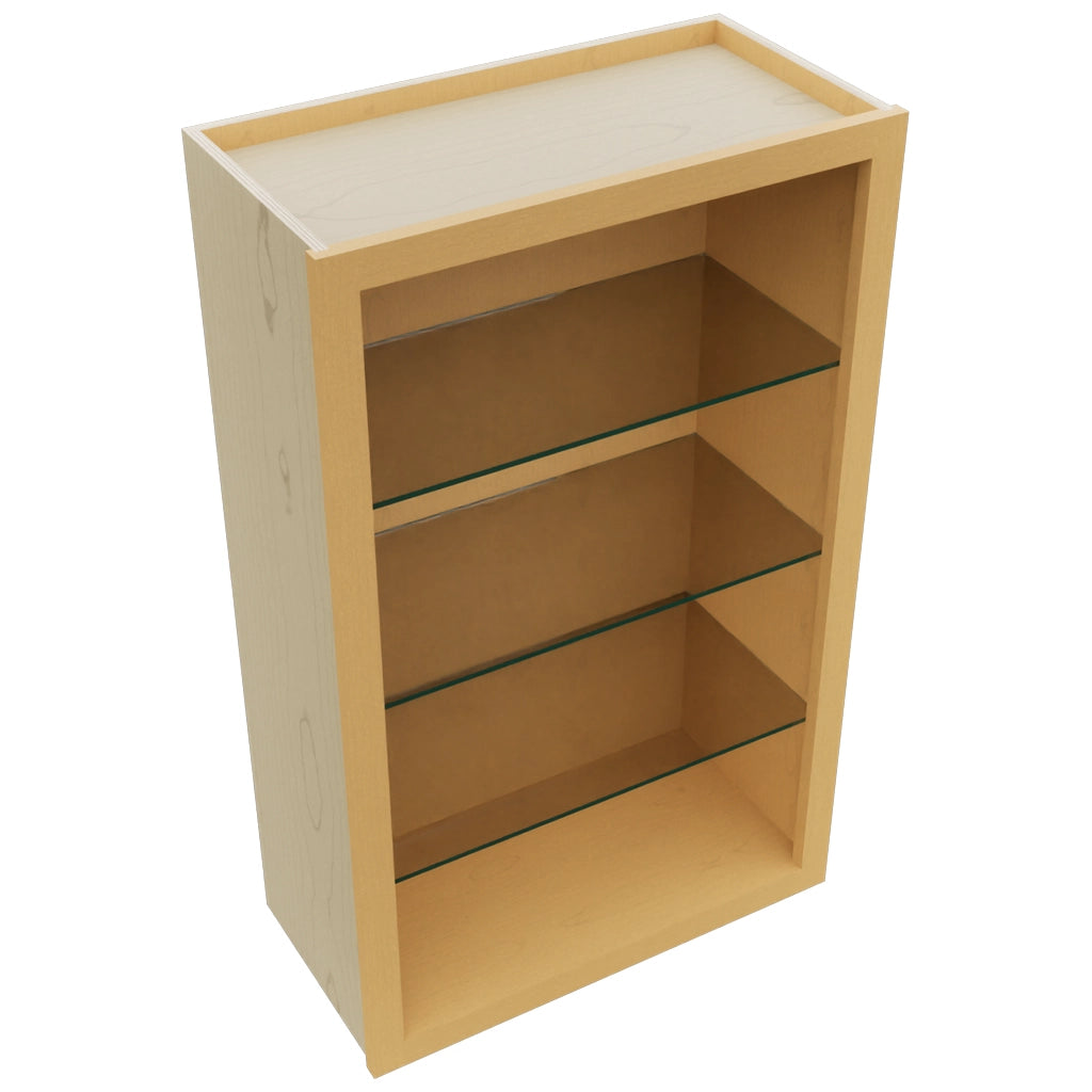 Fabuwood Timber NDW2439 Wall Standard No Door Cabinet, Top View