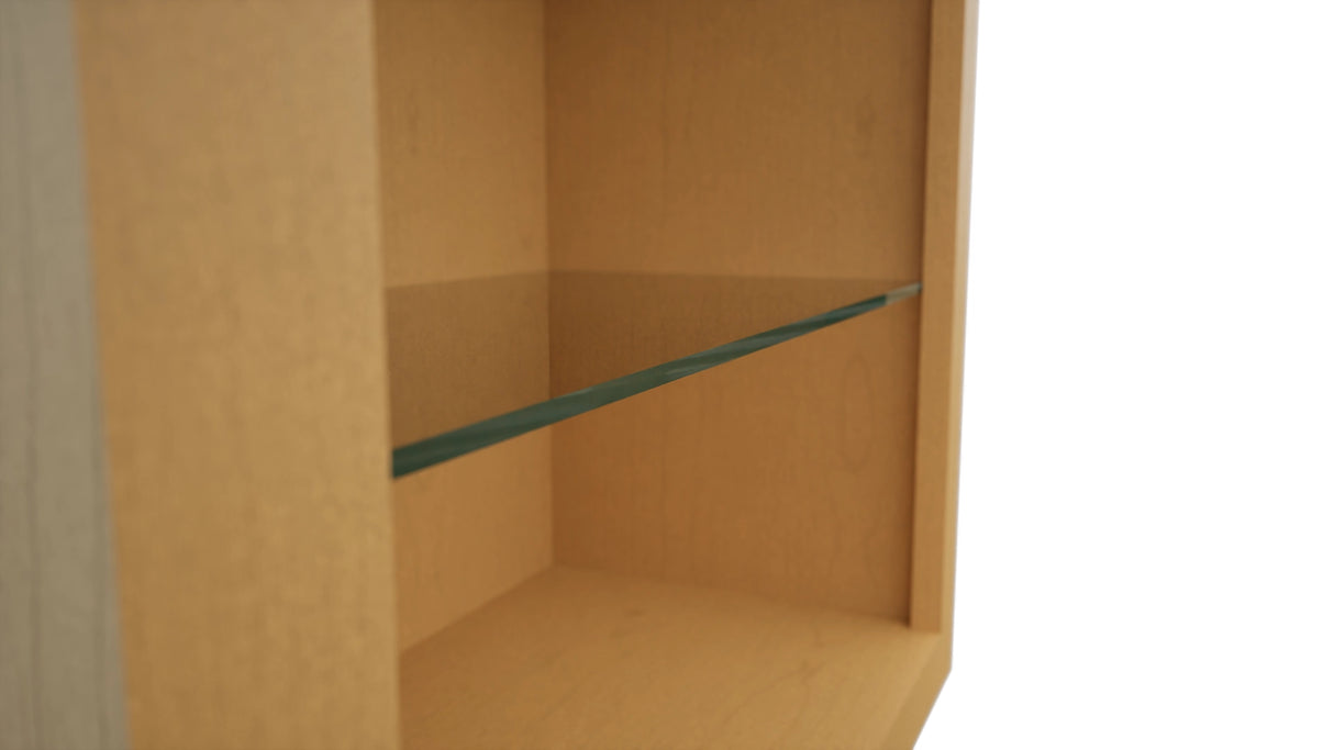 Fabuwood Timber NDW2439 Wall Standard No Door Cabinet, Detail View