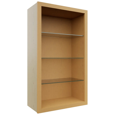 Fabuwood Timber NDW2442 Wall Standard No Door Cabinet, Front View
