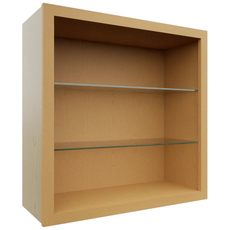 Fabuwood Timber NDW3030 Wall Standard No Door Cabinet, Front View