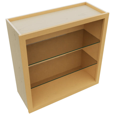 Fabuwood Timber NDW3030 Wall Standard No Door Cabinet, Top View