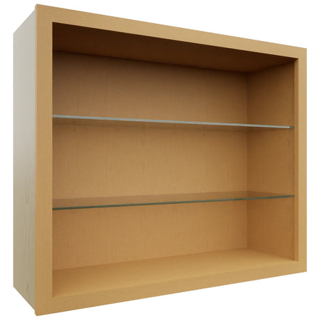 Fabuwood Timber NDW3630 Wall Standard No Door Cabinet, Front View