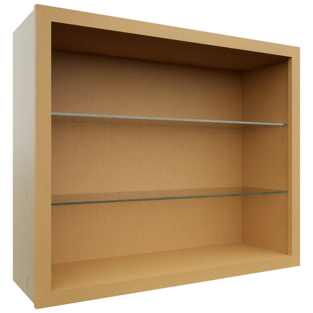 Fabuwood Timber NDW3630 Wall Standard No Door Cabinet, Front View