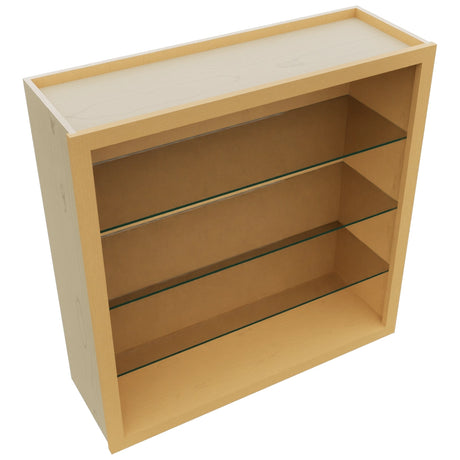 Fabuwood Timber NDW3636 Wall Standard No Door Cabinet, Top View