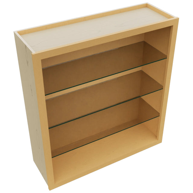 Fabuwood Timber NDW3639 Wall Standard No Door Cabinet, Top View