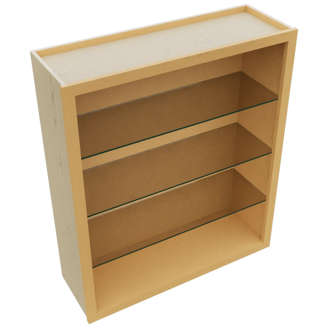 Fabuwood Timber NDW3642 Wall Standard No Door Cabinet, Top View