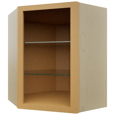 Fabuwood Timber NDWDC2430 Wall Corner Diagonal No Door Cabinet, Front View