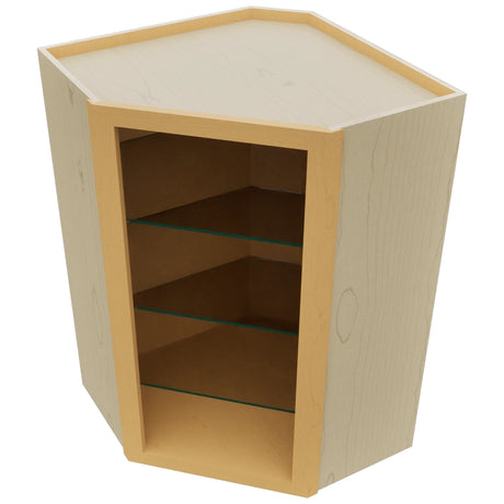 Fabuwood Timber NDWDC2436 Wall Corner Diagonal No Door Cabinet, Top View