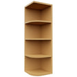 Fabuwood Timber OE1239 Wall Open End Cabinet, Front View