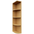 Fabuwood Timber OEL636 Wall Open End Cabinet, Front View