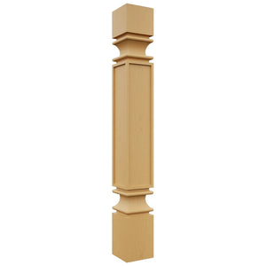 Fabuwood Timber SP36 Base Post, Front View