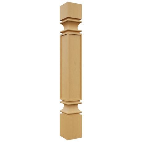 Fabuwood Timber SP36 Base Post, Front View